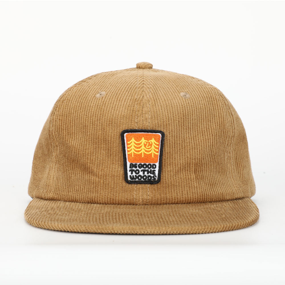 be good to the woods corduroy cap sand